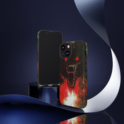 Bloodmoon Wolf's Lament iPhone 13 - Tough Phone Case