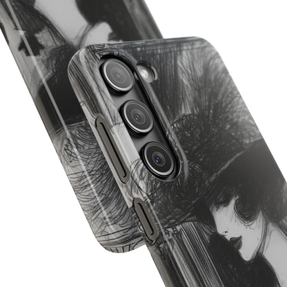 Timeless Elegance in Monochrome Samsung S23 - Slim Phone Case