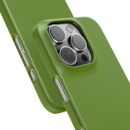 Olive Drab iPhone 16 - Slim Phone Case