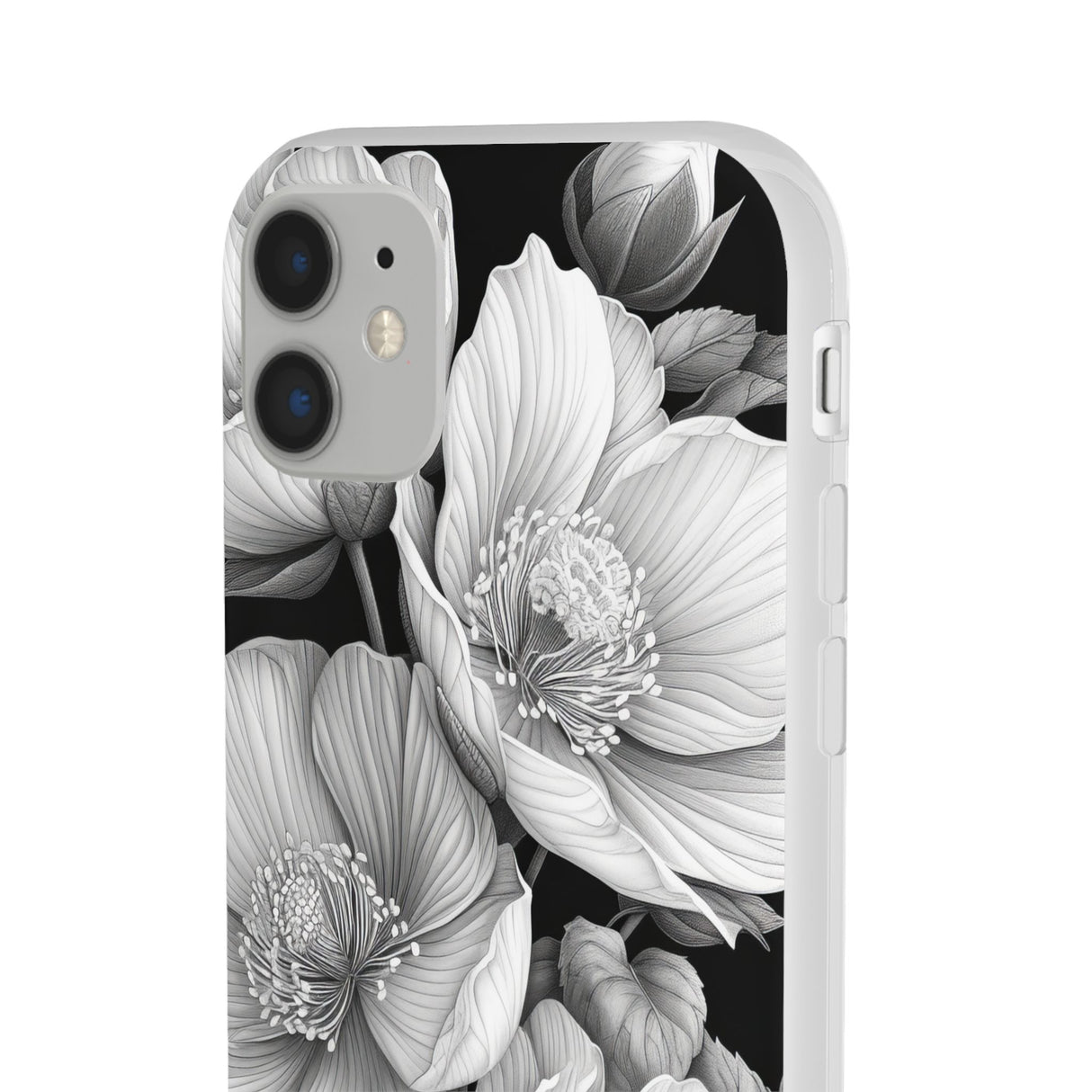 Botanische Eleganz | Flexible Handyhülle für iPhone