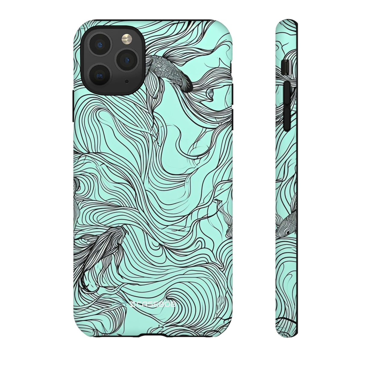 Aqua Serenity | Protective Phone Case for iPhone