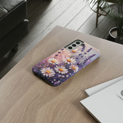Daisy Lavender Bloom Samsung S22 Plus Case - Tough