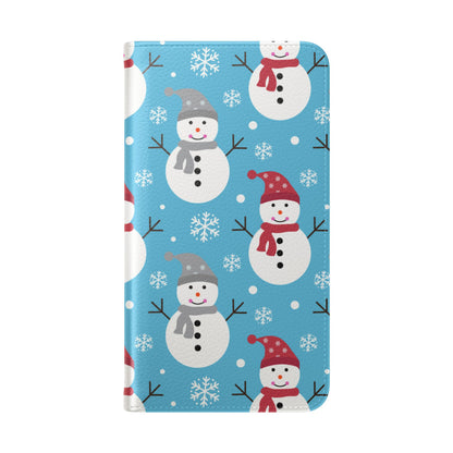 Snowman Glow - Samsung S23 Case - Wallet