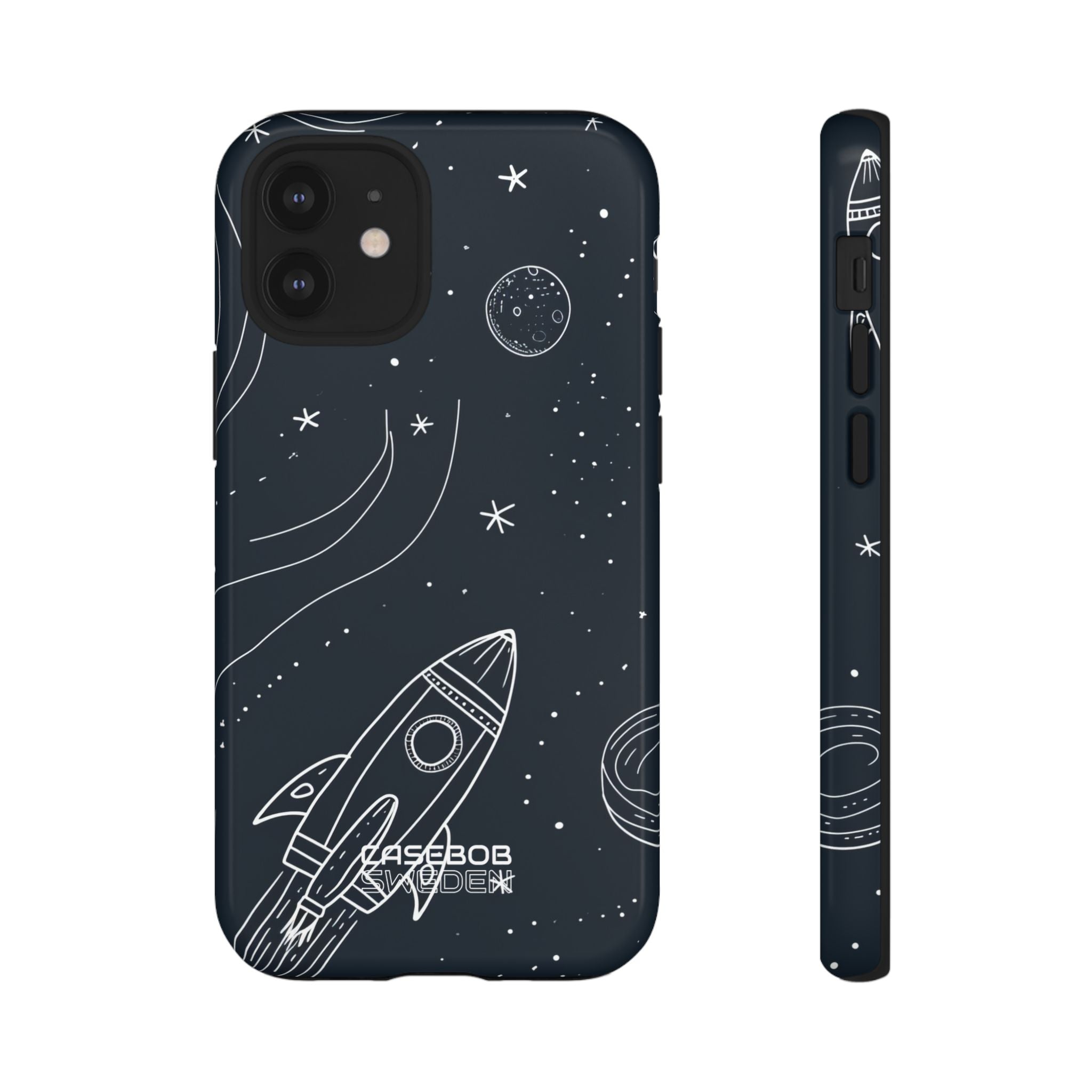 Cosmic Rocket Drift iPhone 12 - Tough