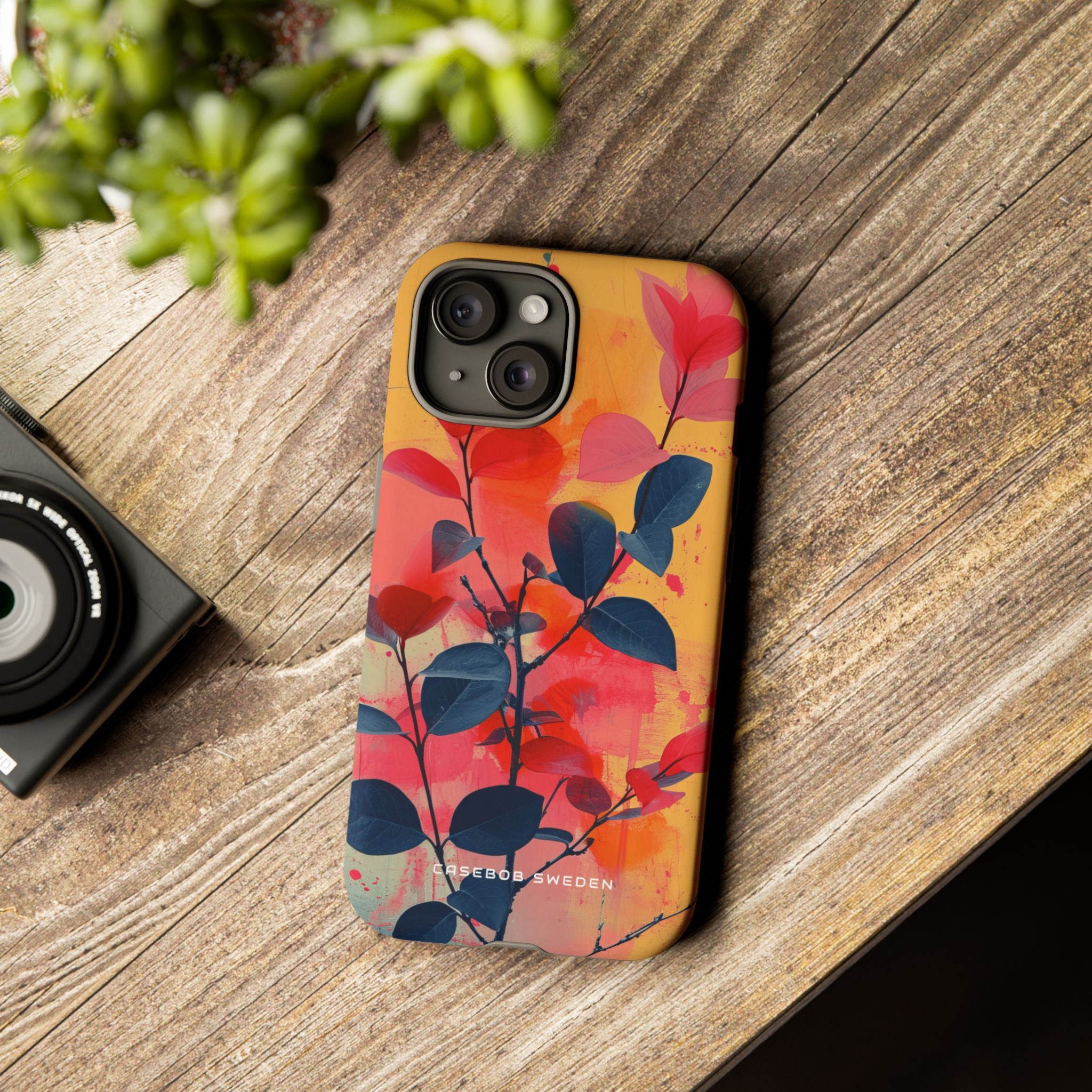 Vivid Floral Harmony iPhone 15 - Tough Phone Case