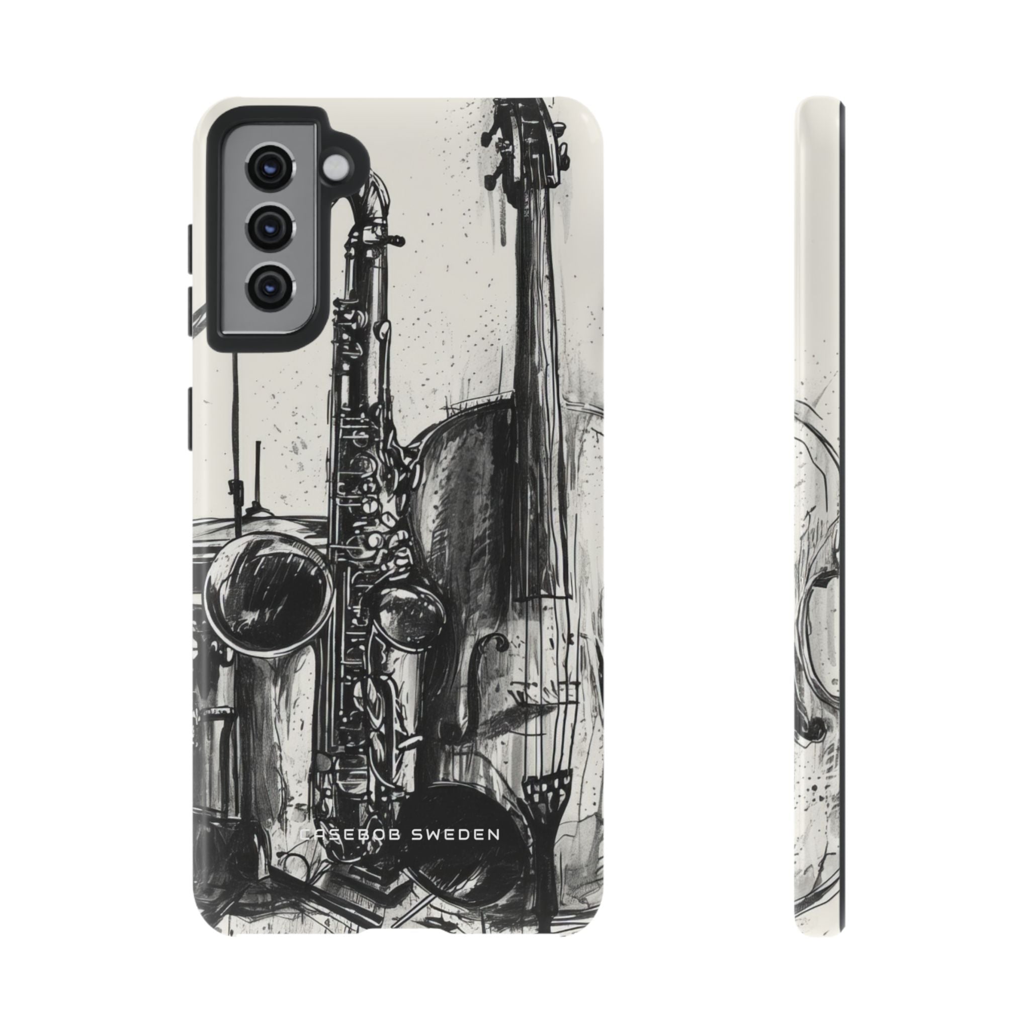 Jazz Instrument Line Symphony  Samsung S21 - Tough Phone Case