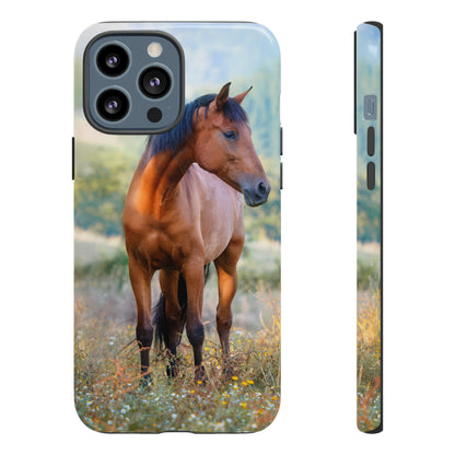 Chestnut Thoroughbred - Protective Phone Case