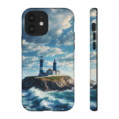 Lighthouse Guards Waves - iPhone Case
