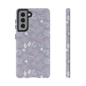 Purple Mona Leaf - Protective Phone Case