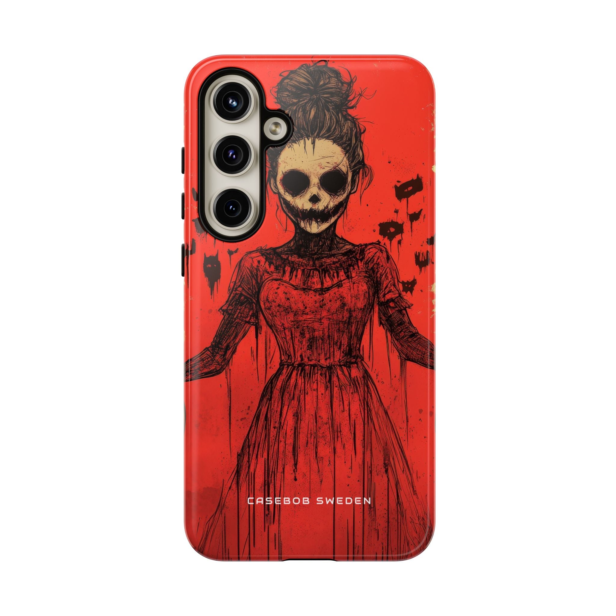 Haunting Scarlet Descent Samsung S24 - Tough Phone Case