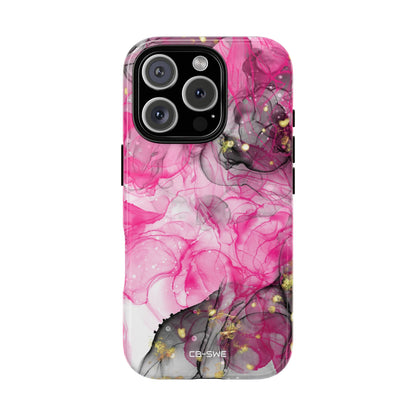 Vibrant Pink Swirls - iPhone Case