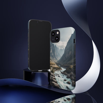 Mountain Peaks Arise - iPhone Case