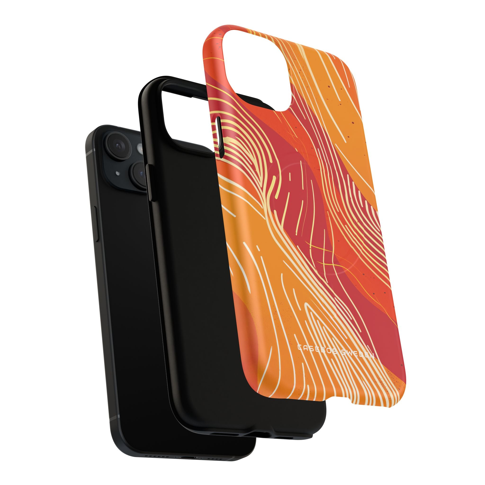 Gradient Flowwave Essence iPhone 15 | Tough+ Phone Case