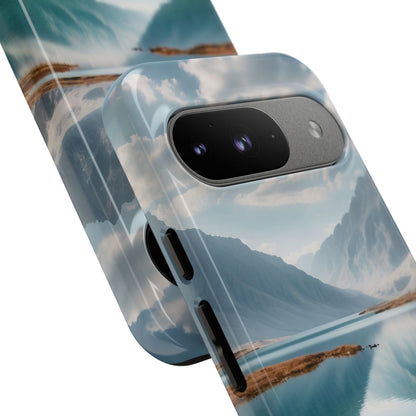 Mountain Reflections Swim - Google Pixel Case