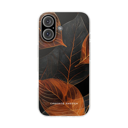 Autumn Leaf Elegance iPhone 16 - Flexi Phone Case