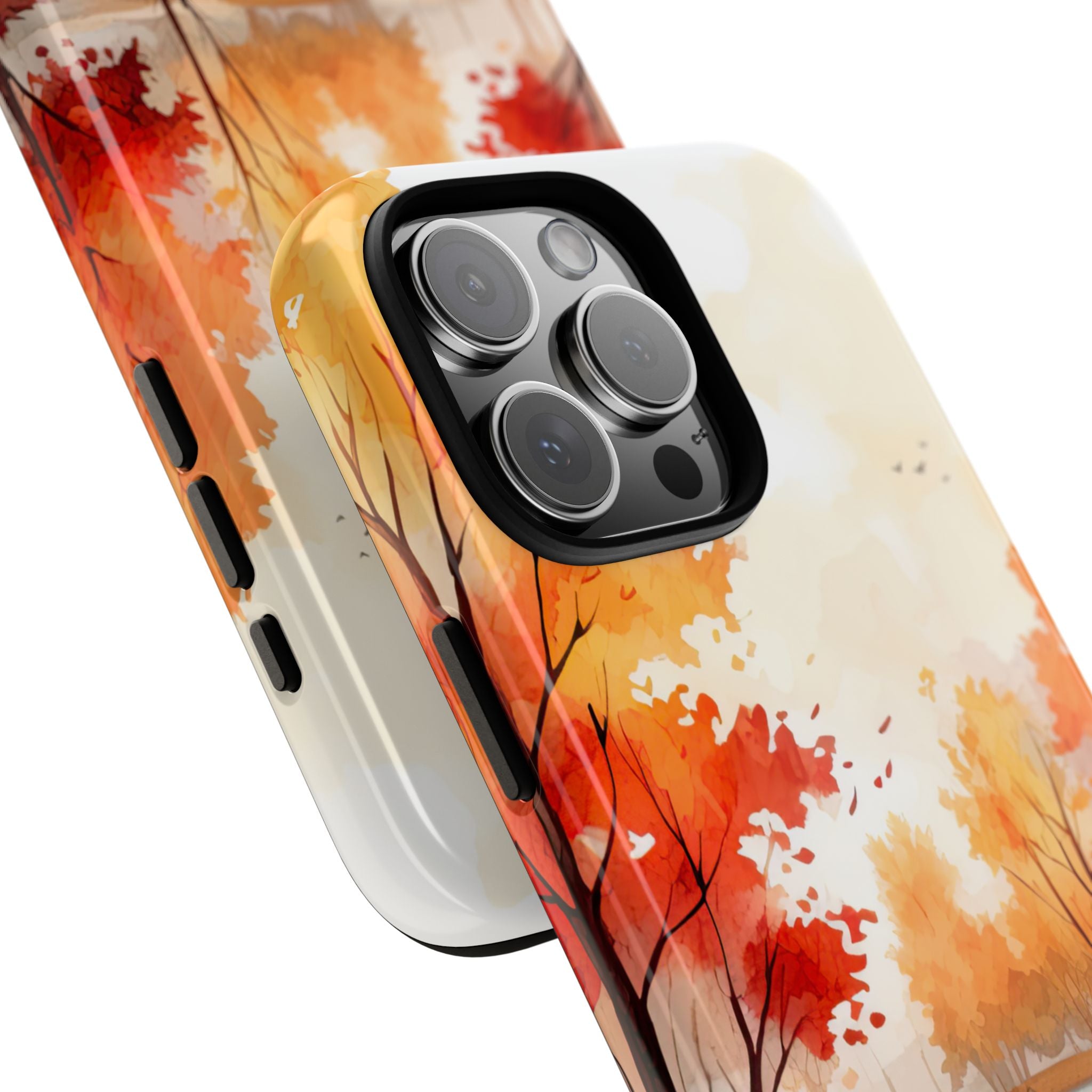 Autumn Leaves Dance - iPhone Case