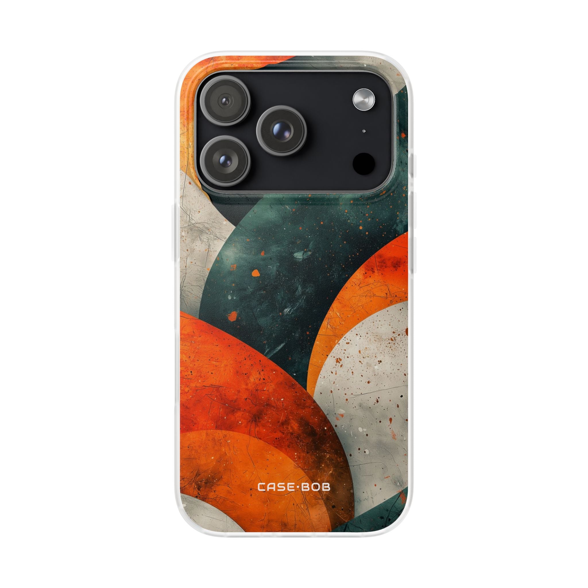 Crimson Wave iPhone 17 Pro Case - Soft