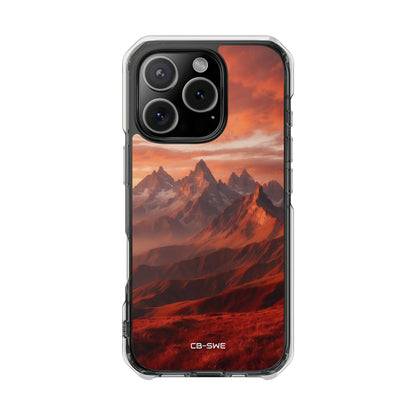 Mountain Peaks Glowing iPhone Case - Impact