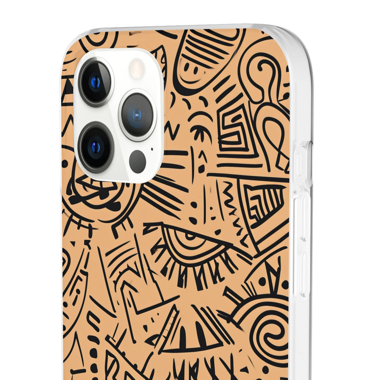 Mystic Tribal Geometry | Flexible Phone Case for iPhone