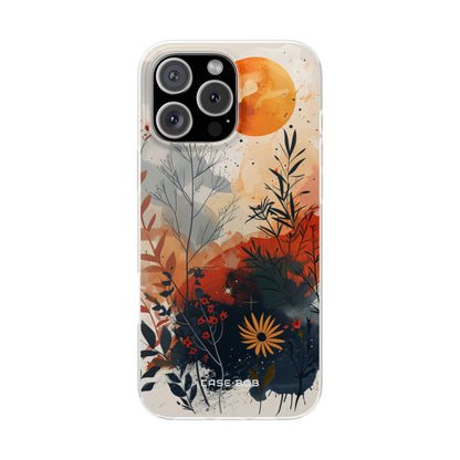 Orange Solstice iPhone 16 Pro Max Case - Soft