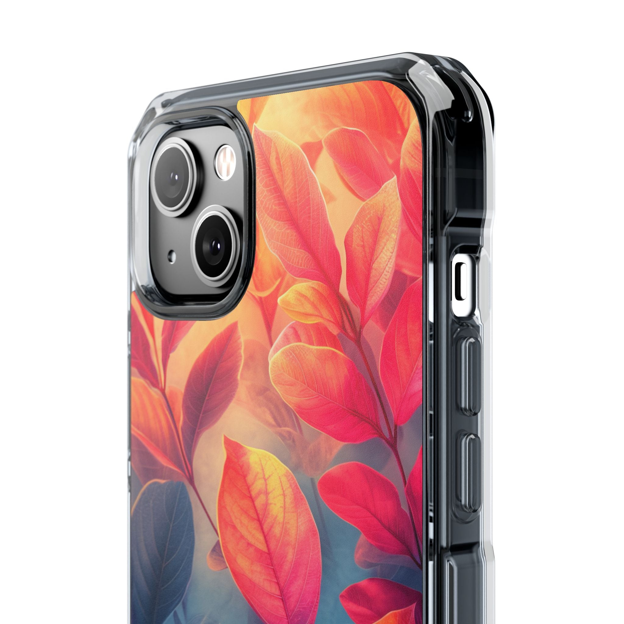 Red Blue Nature - Clear Impact iPhone 14 Phone Case