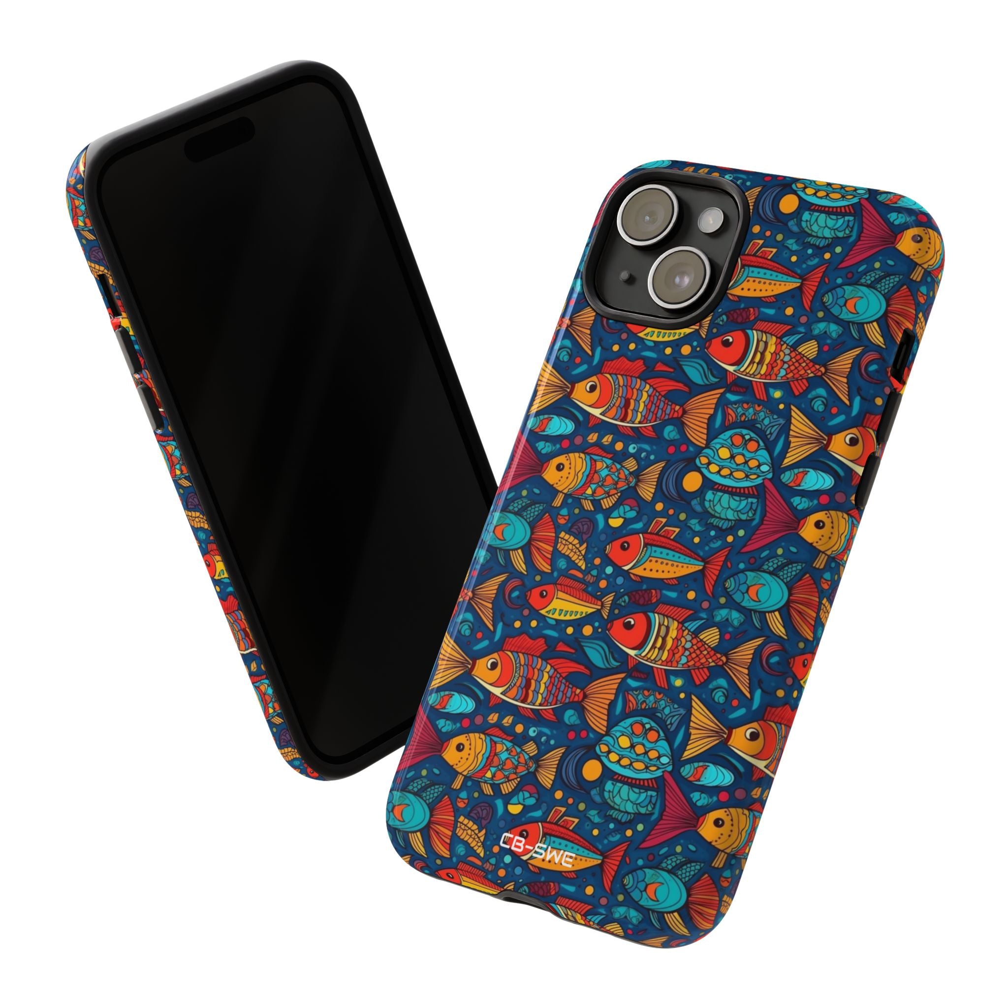 Fish Dance Joyfully - iPhone Case