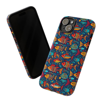 Fish Dance Joyfully - iPhone Case
