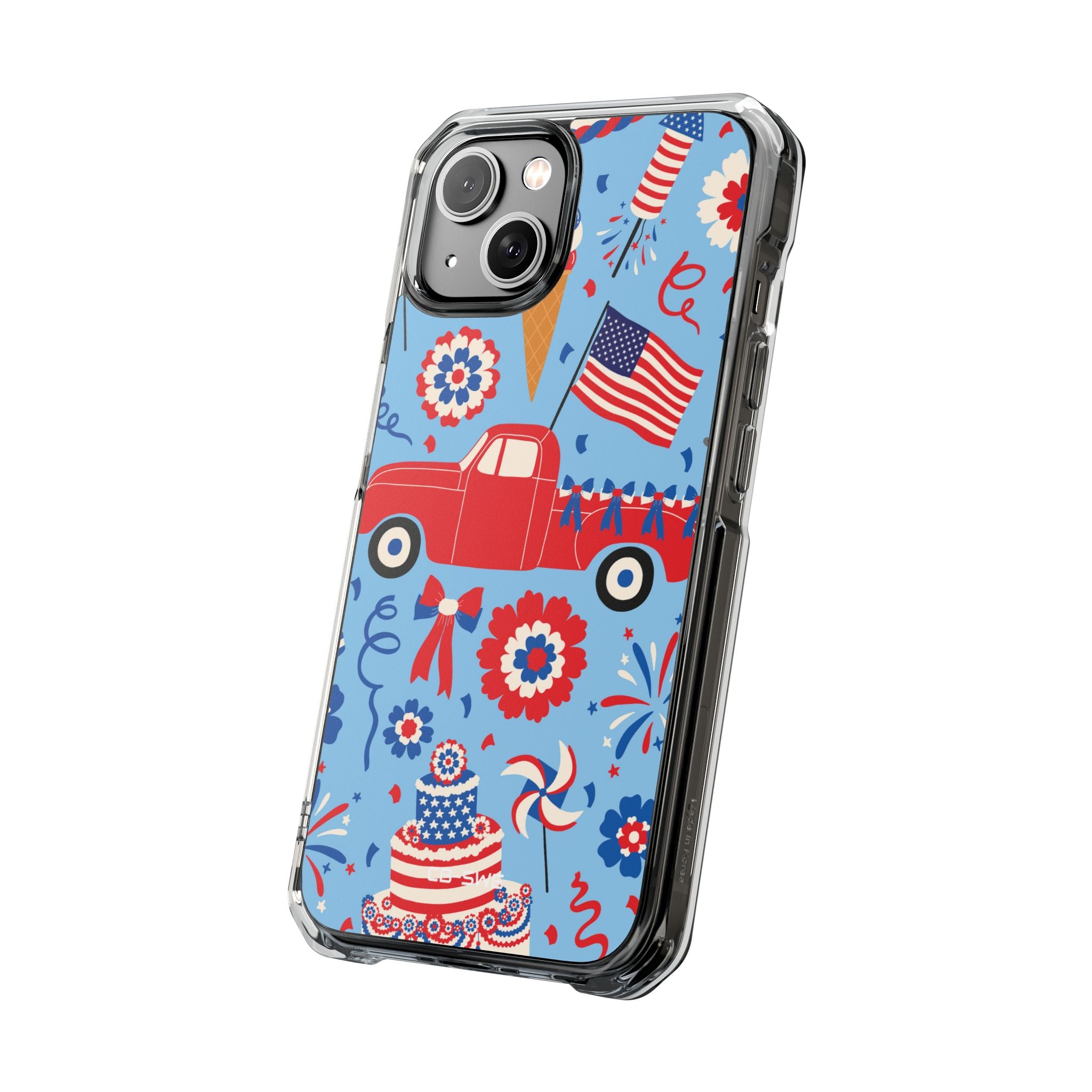 Festive Truck Parade iPhone Case - Impact