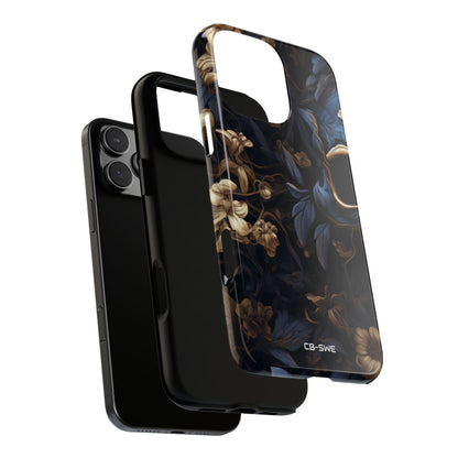 Gothic Floral Skull - iPhone Case