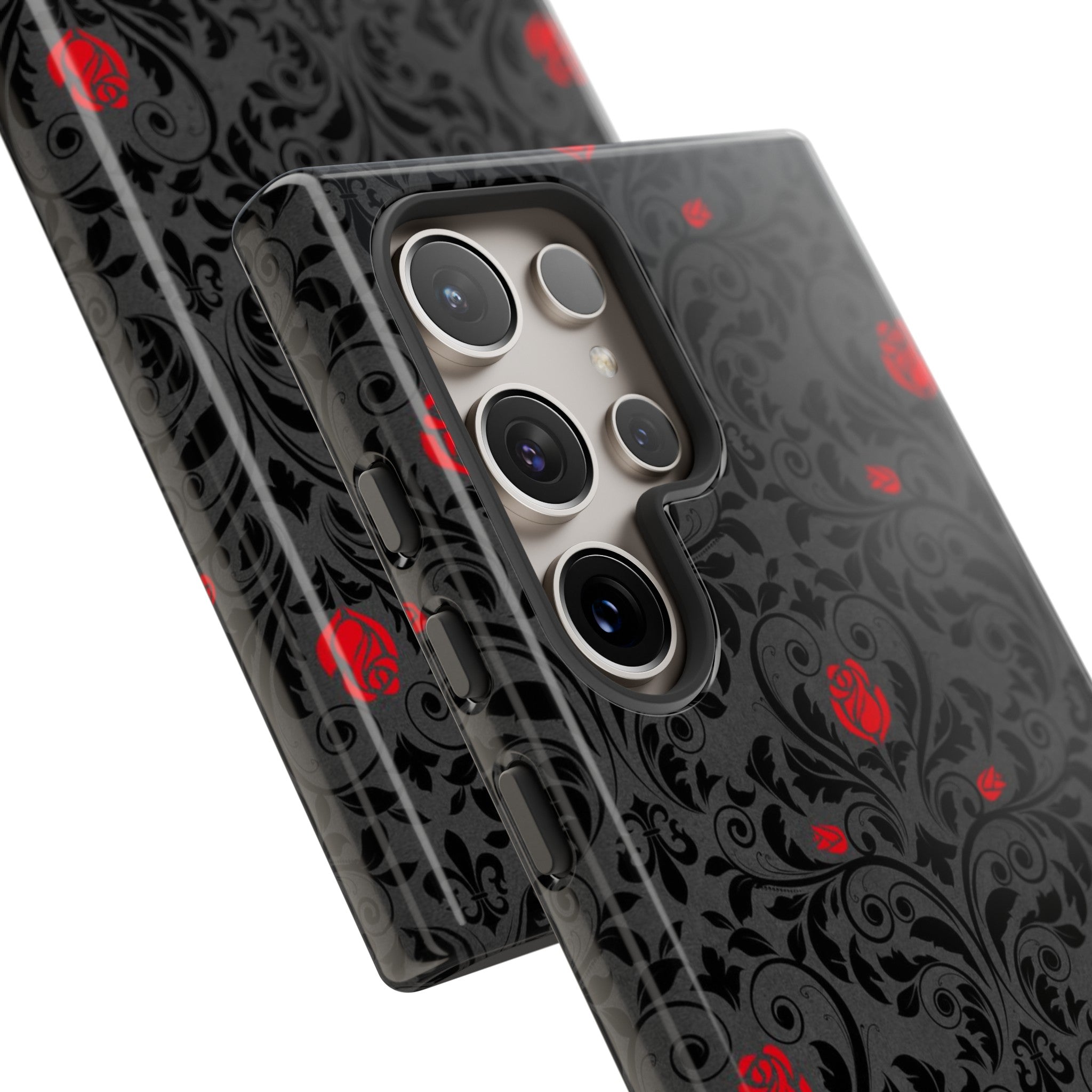 Angerunge Gothic Flower - Protective Phone Case