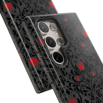 Angerunge Gothic Flower - Protective Phone Case