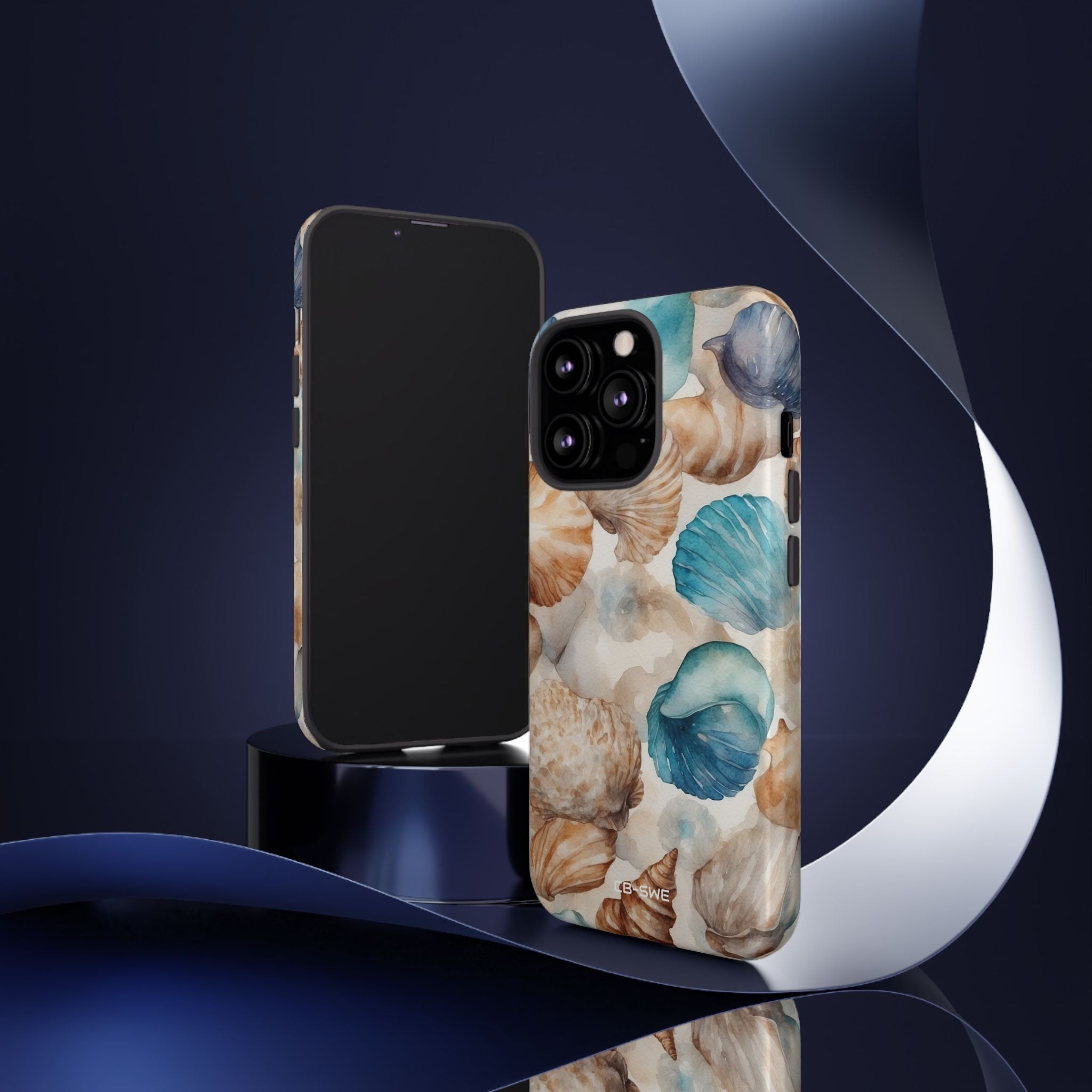 Seashells Embrace Shore - iPhone Case