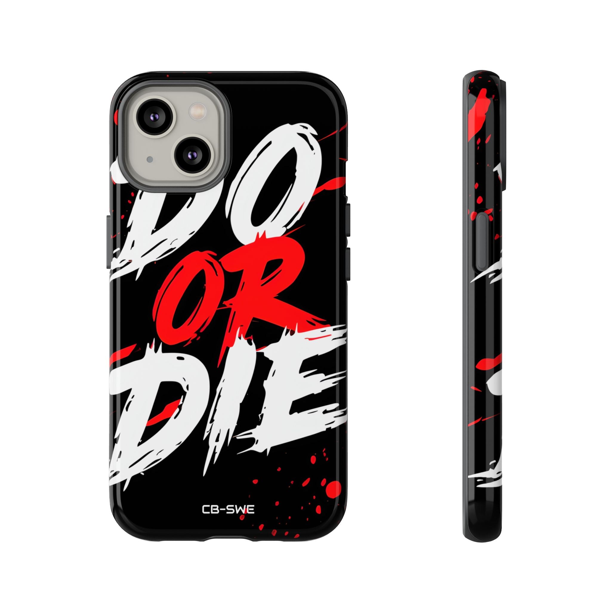 Intense Typography Contrast - iPhone Case