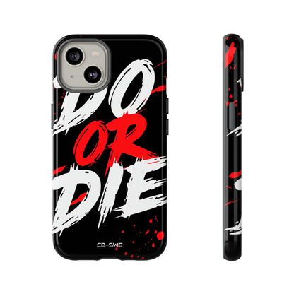 Intense Typography Contrast - iPhone Case