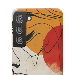 Contemplative Warmth | Slim Phone Case for Samsung