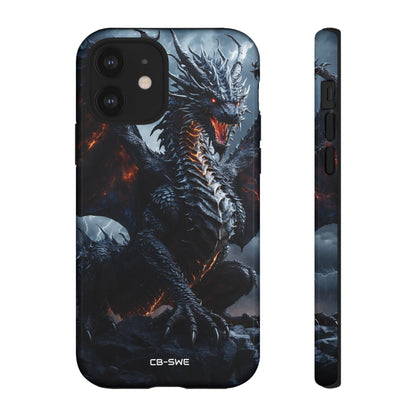 Fiery Wings Unleashed - iPhone Case