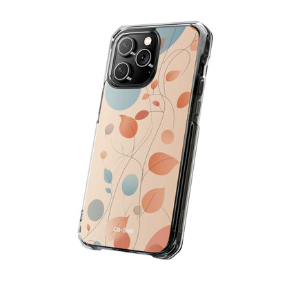 Gentle Leaves Drift iPhone Case - Impact