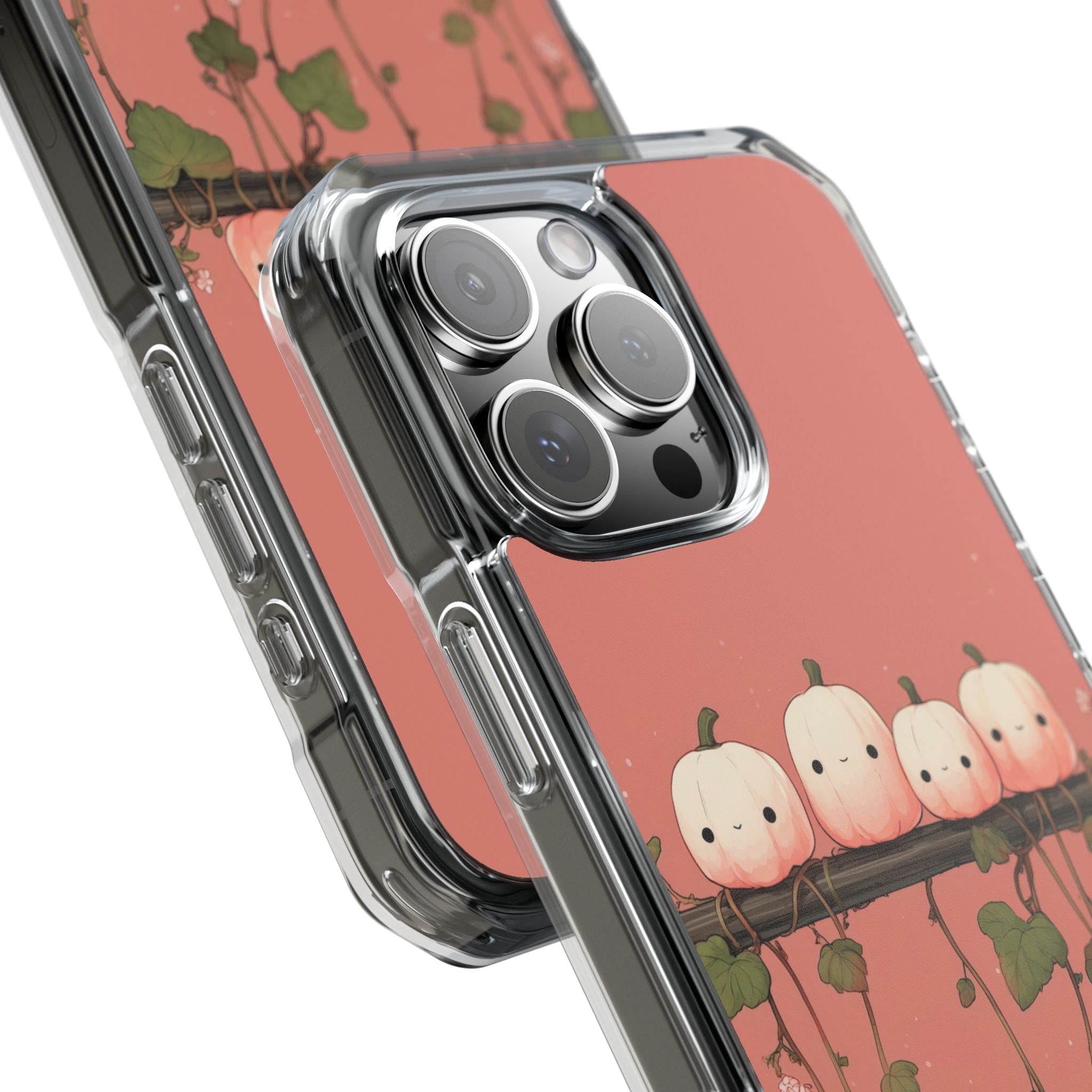 Pumpkins Greet Vines iPhone Case - Impact