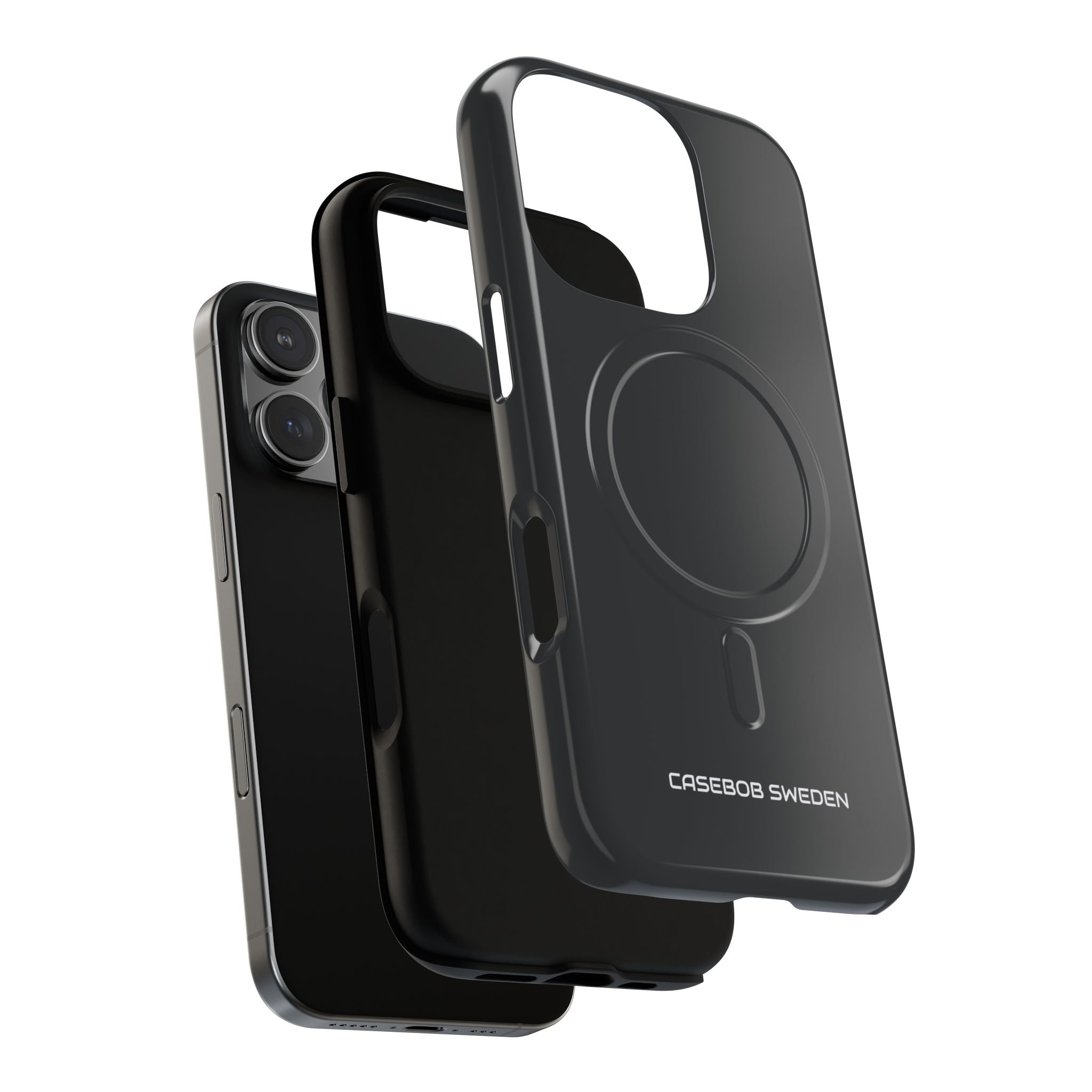 Graphite Black - Tough + MagSafe® iPhone 16 Phone Case