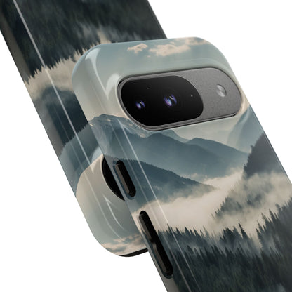 Misty Forest Embrace - Google Pixel Case