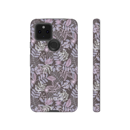 Dark Purple Leaf - Protective Phone Case