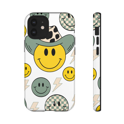 Pop Art Smiley Party - iPhone Case