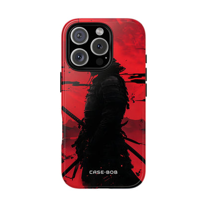 Samurai Bloodmoon iPhone 16 Pro Case - Tough