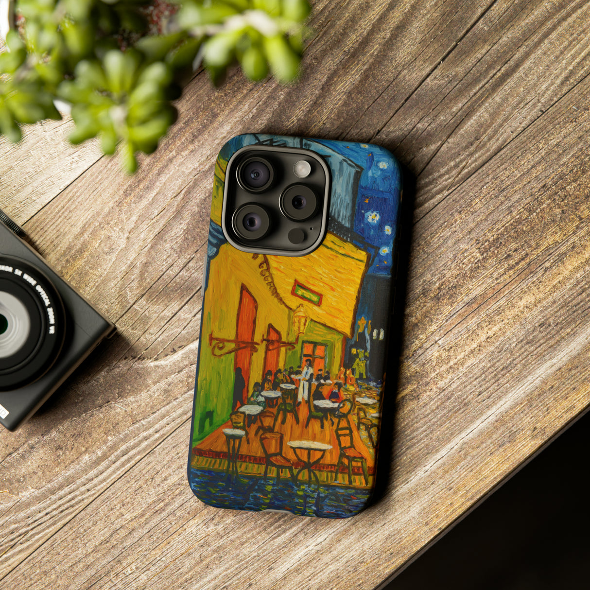 Vincent Van Gogh - Cafe Terrace - Protective Phone Case