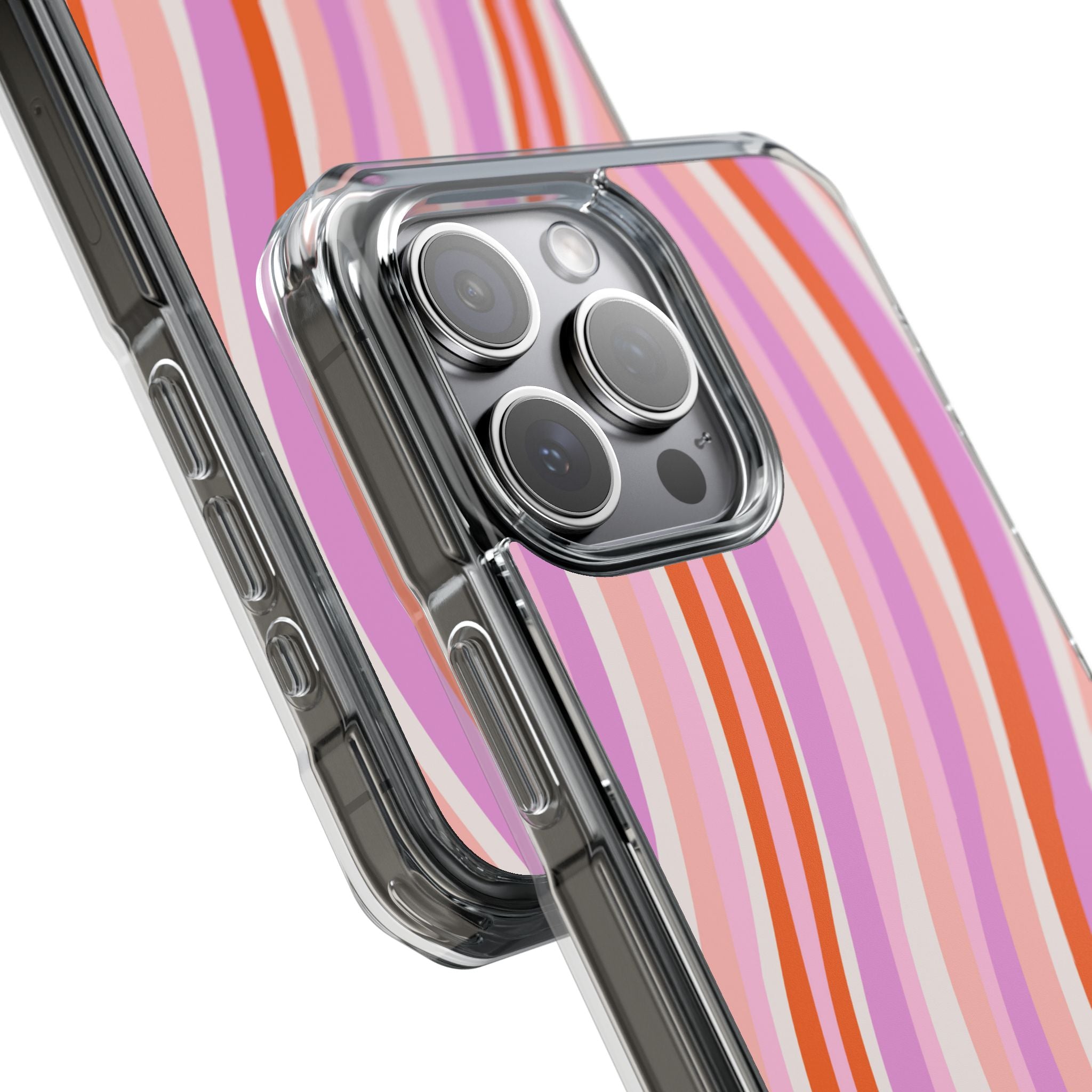 Vibrant Wave Symphony iPhone Case - Impact