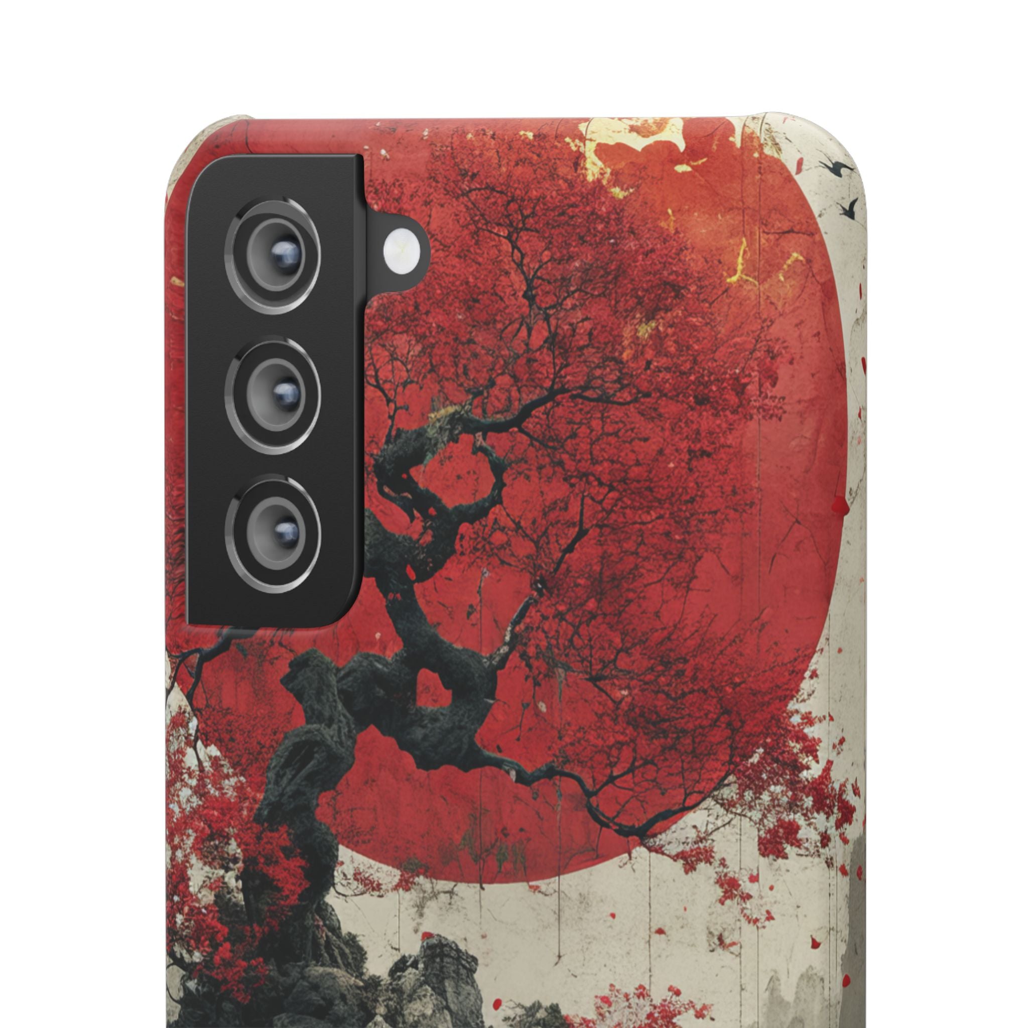 Zen Serenity in Red Harmony Samsung S21 - Slim Phone Case