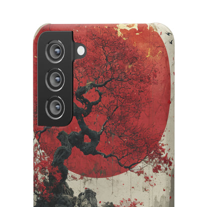 Zen Serenity in Red Harmony Samsung S21 - Slim Phone Case