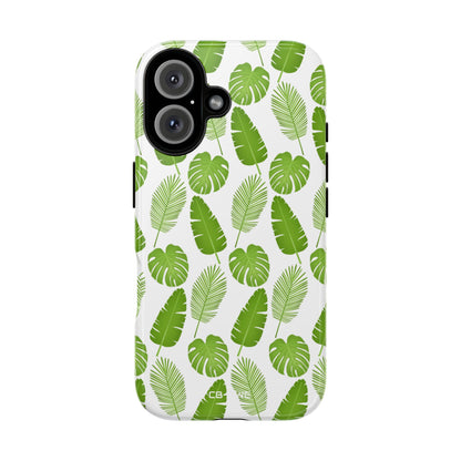 Tropical Leaf Harmony - iPhone Case