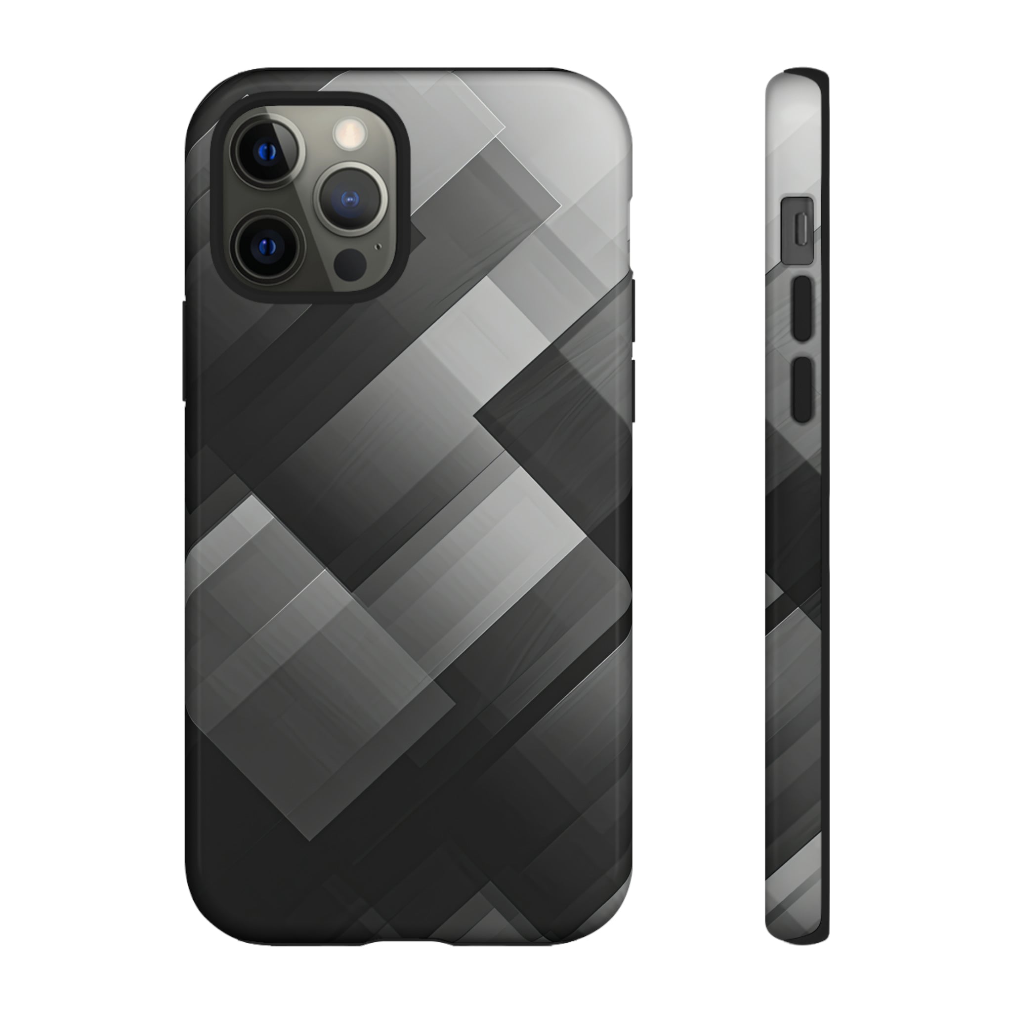 Gradient Grey Shades - Protective Phone Case