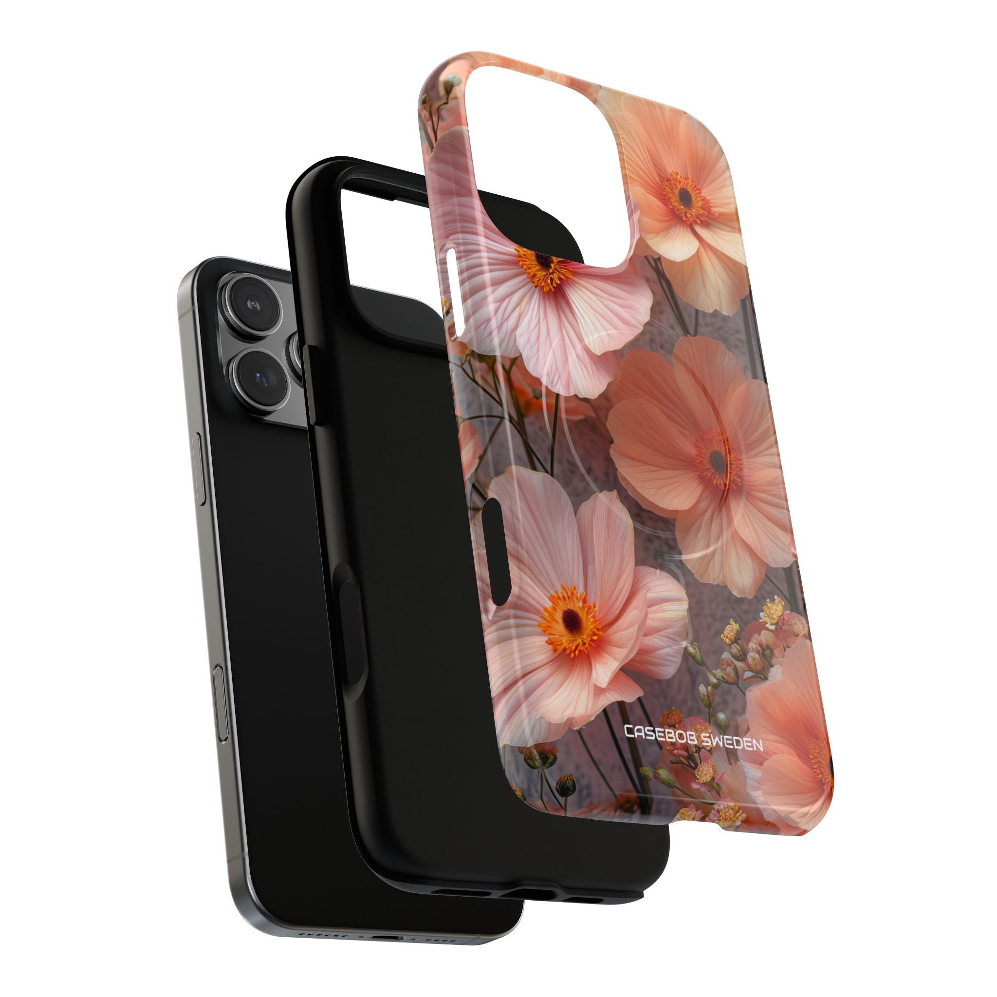 Serene Botanical Blooms - Tough + MagSafe® iPhone 16 Phone Case